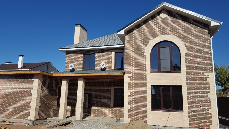 Кирпич облицовочный белые ночи Голицынский