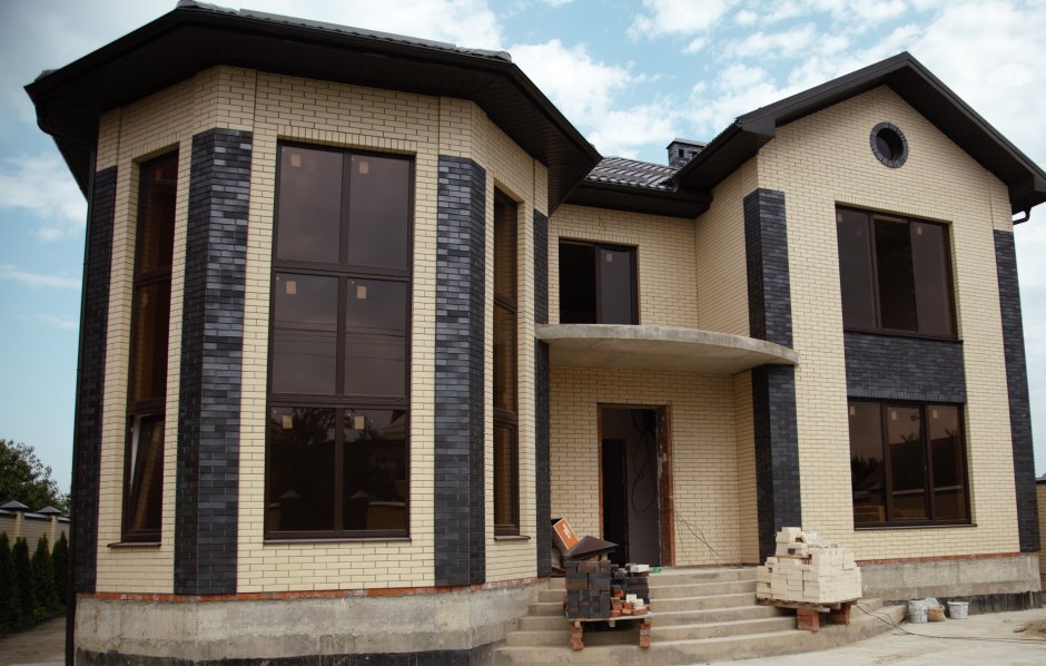 Черный кирпич облицовочный