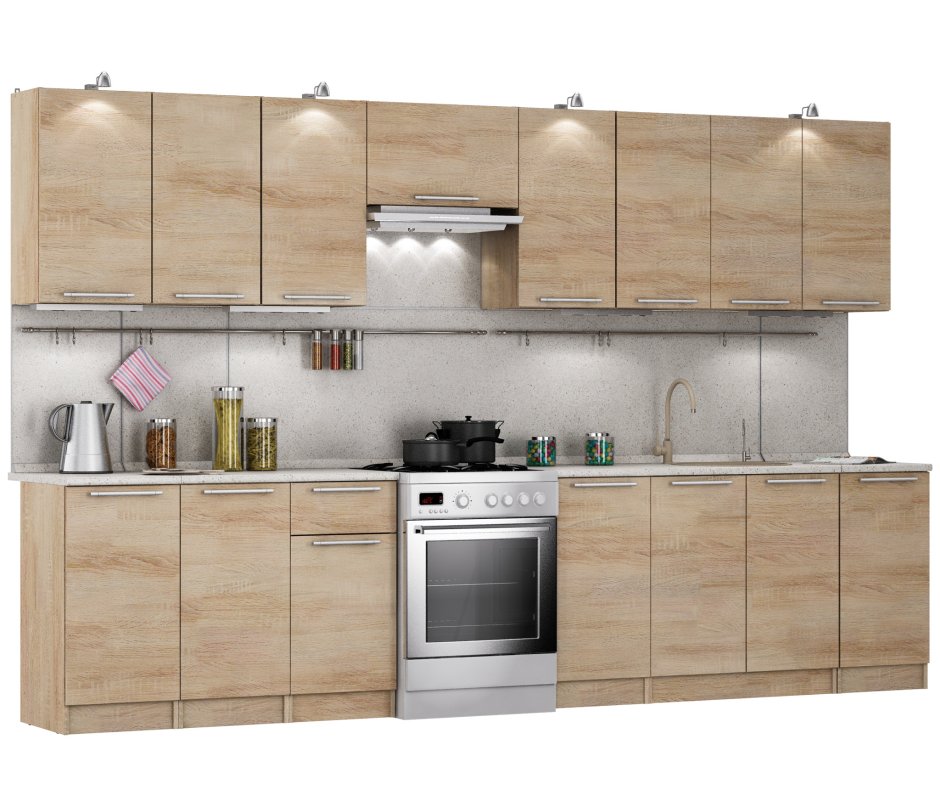 Кухня Оля Столплит вишня ольха