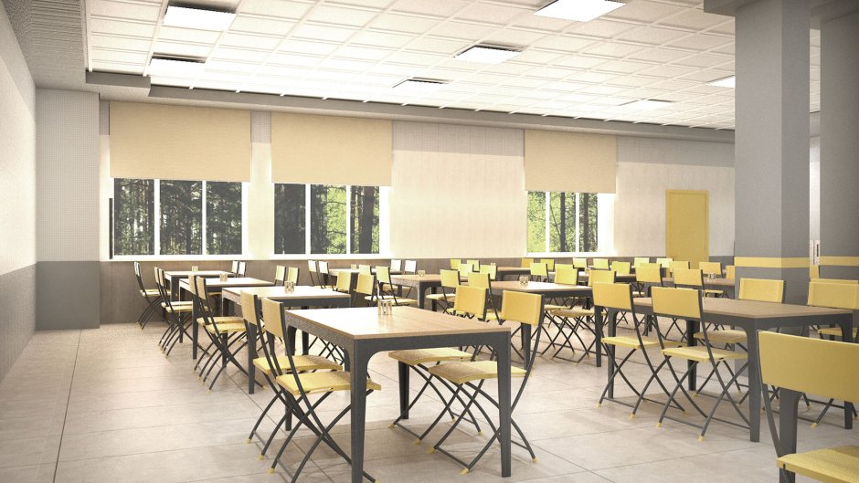 Мебель для общественной столовой