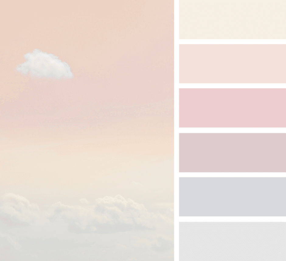 Интерьер в пастельных тонах