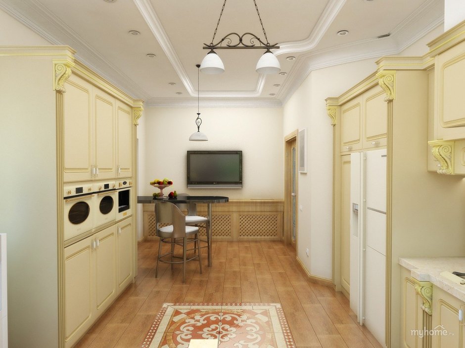 Цвет топленого молока в интерьере