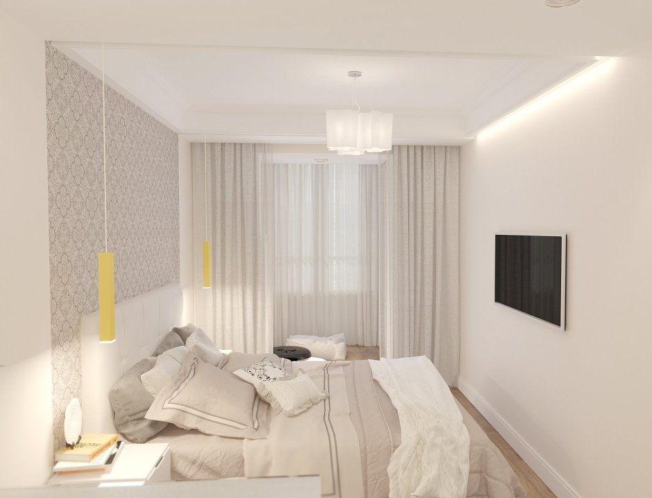 Спальня в Молочном цвете