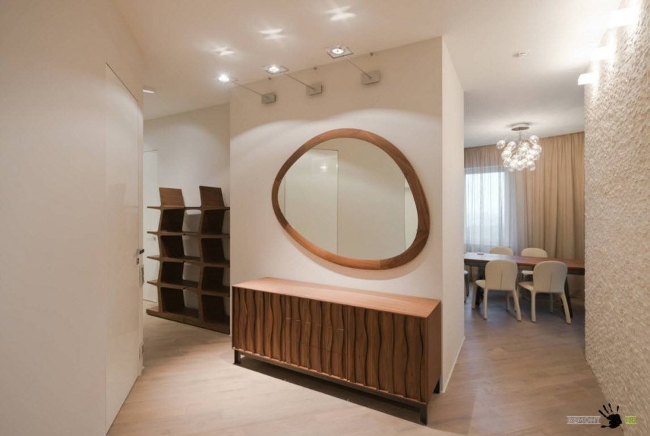 Зеркала в интерьере прихожей