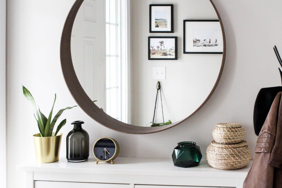 Зеркало Стокгольм в интерьере