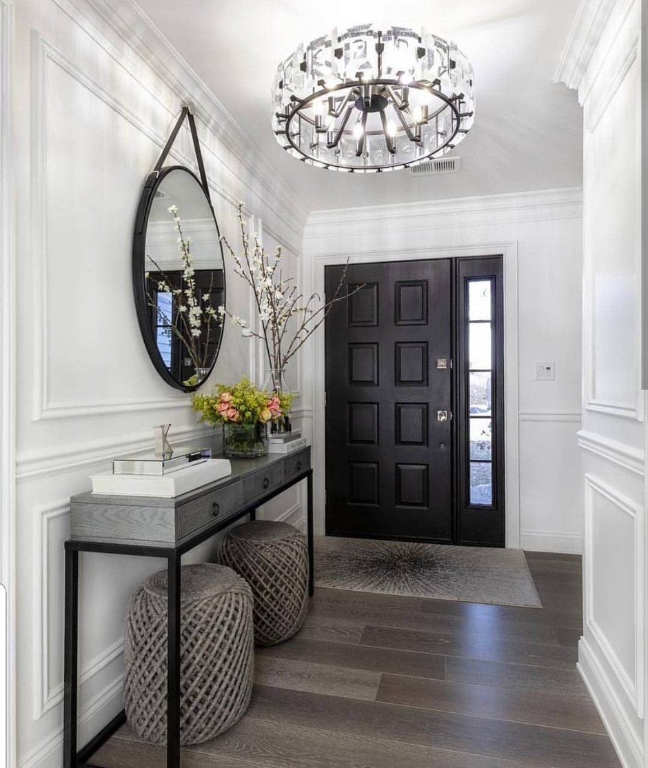 Люстры в прихожую в интерьере