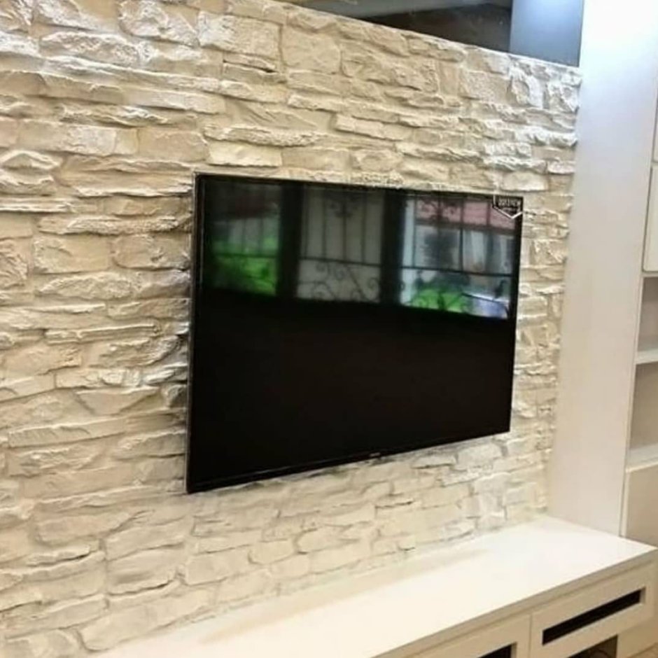 Декоративный камень телевизор