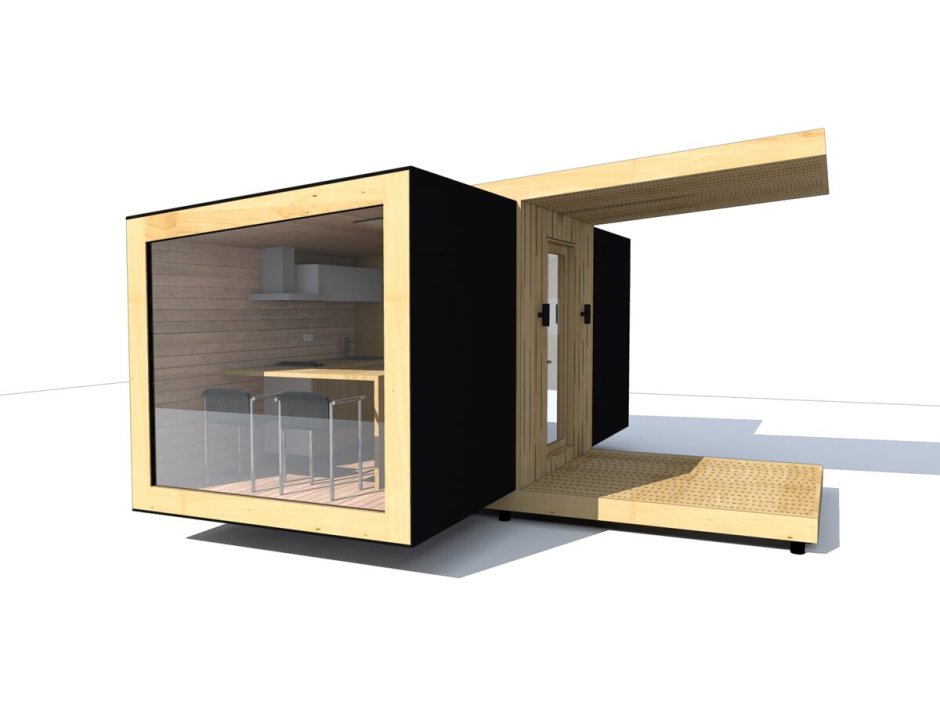 Модульный домик 6х2.5