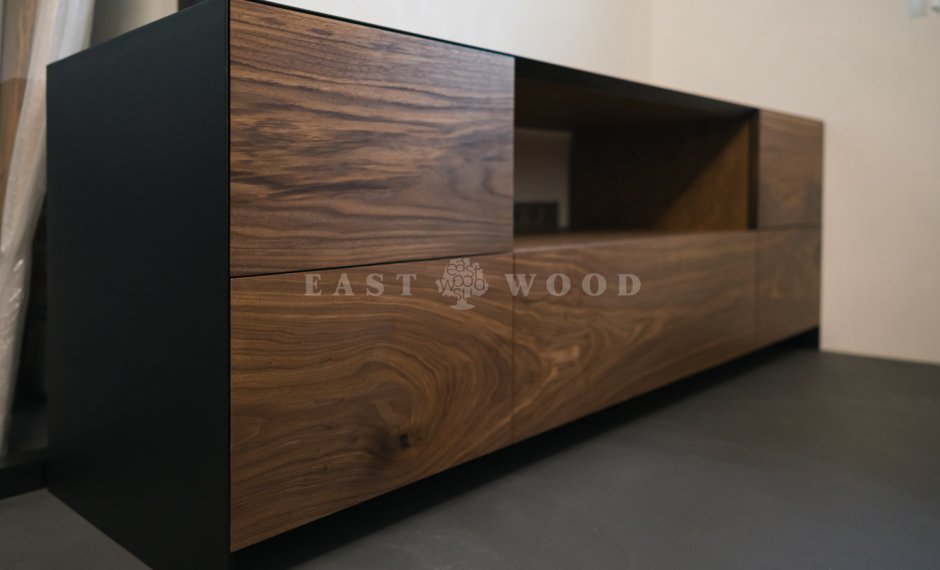 Кухня шпон американский орех