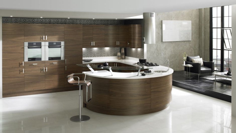 Фасады шпон орех