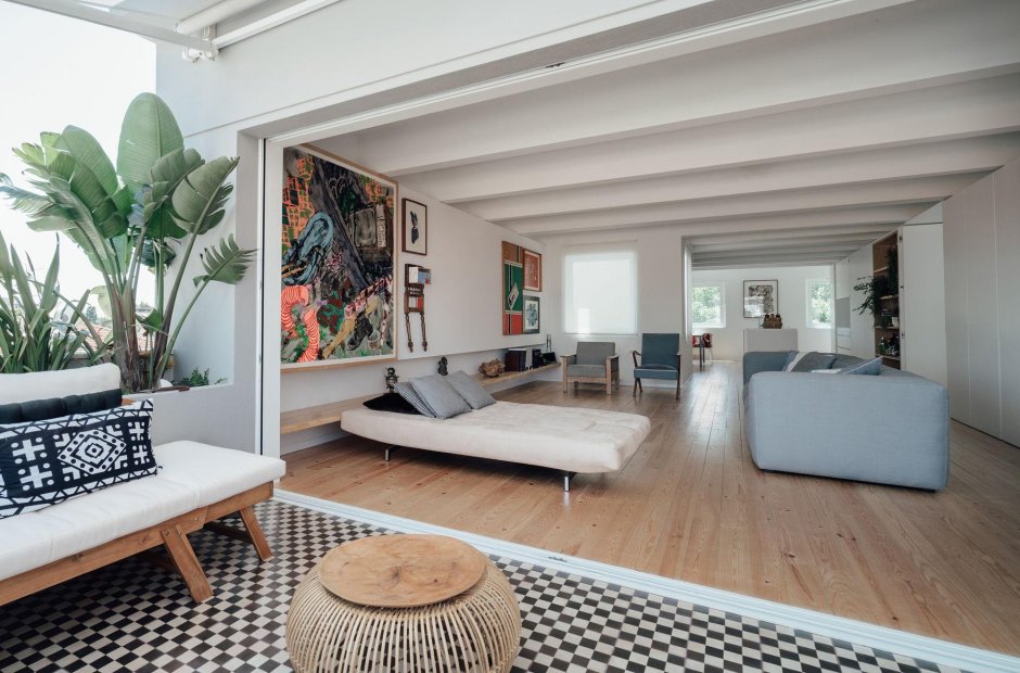 Квартира в ретро стиле