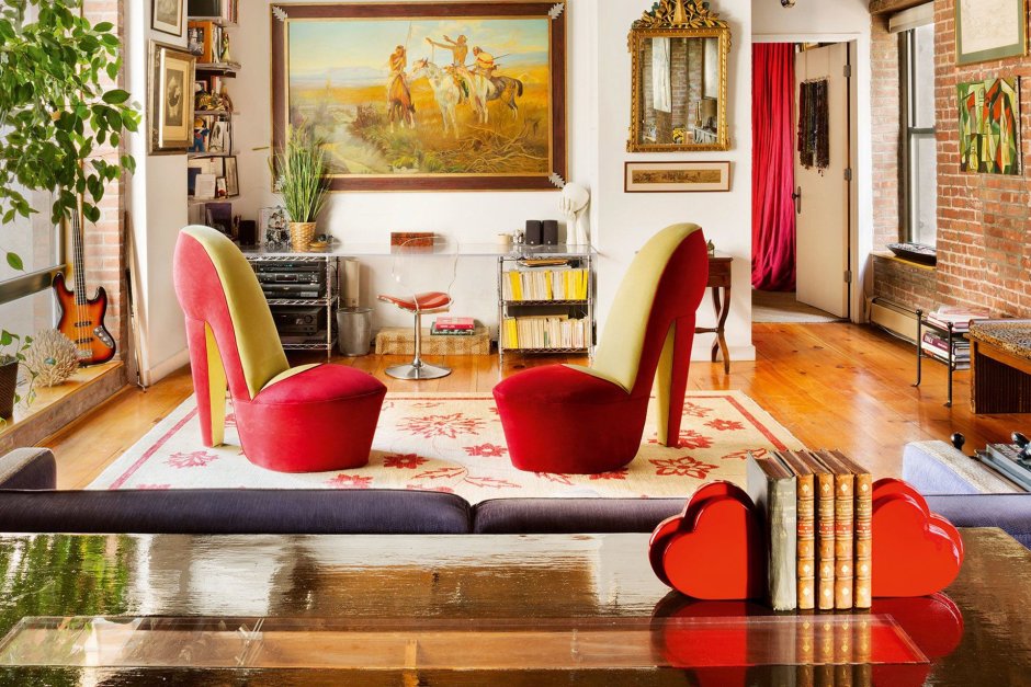 Современный интерьер гостиной