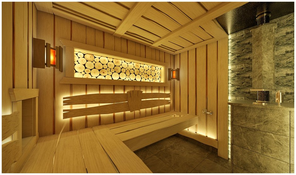 Баня РУСПАР стиль Леший
