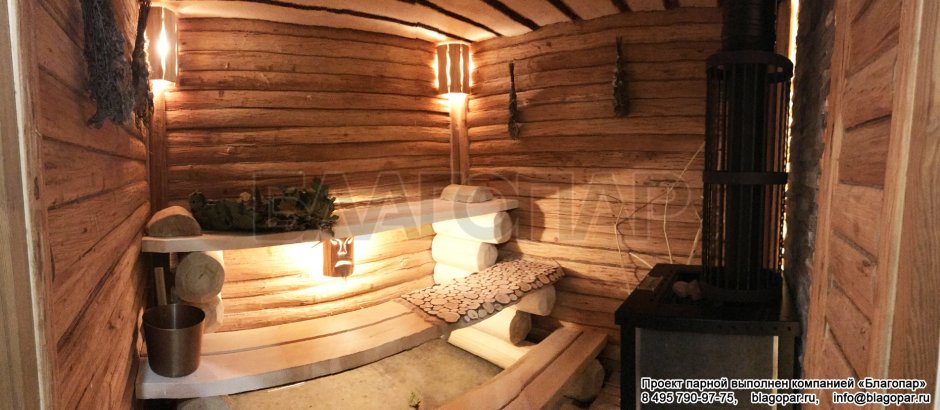 Отделка парной