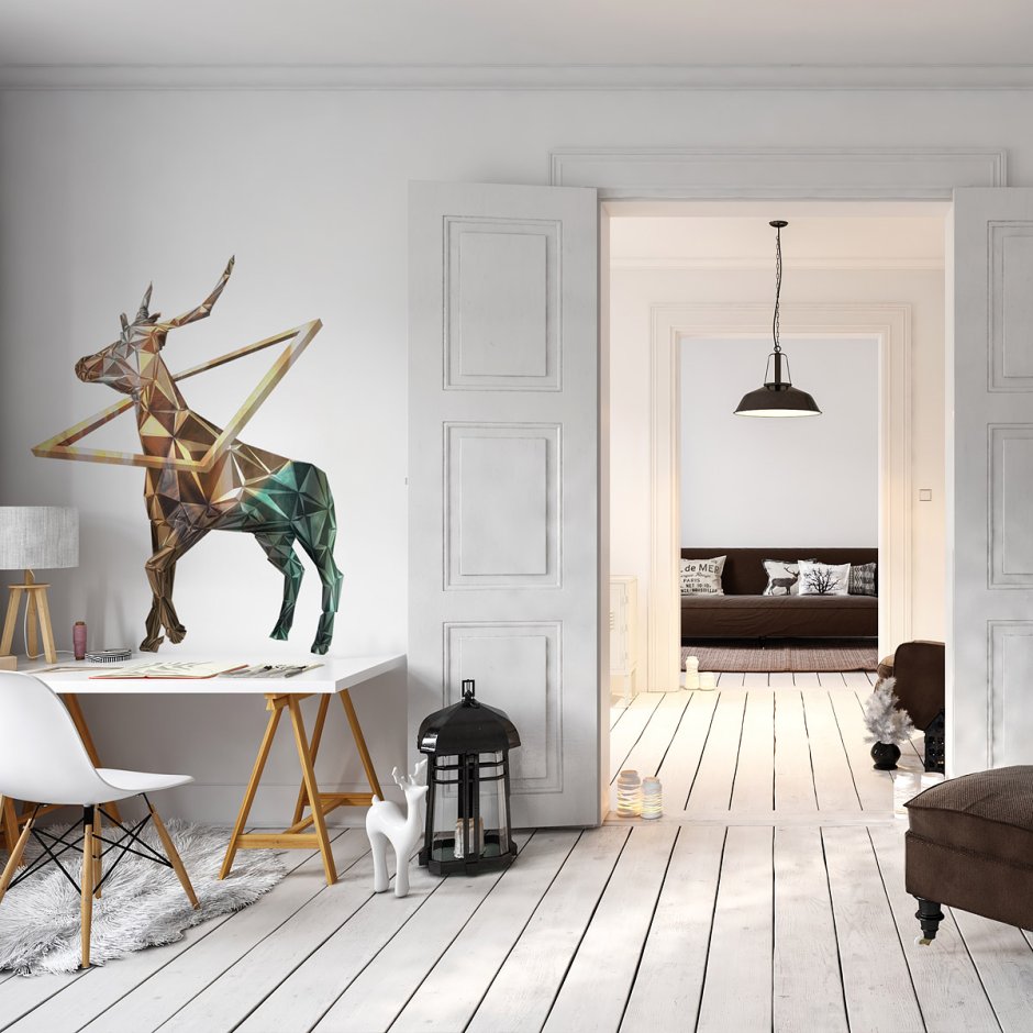 Скандинавские мотивы в интерьере