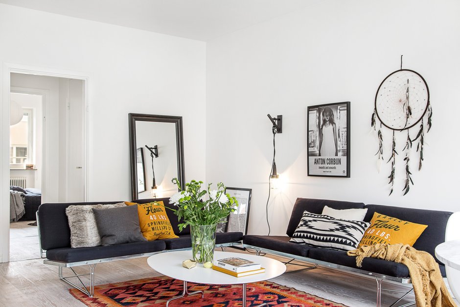 Детали интерьера в скандинавском стиле