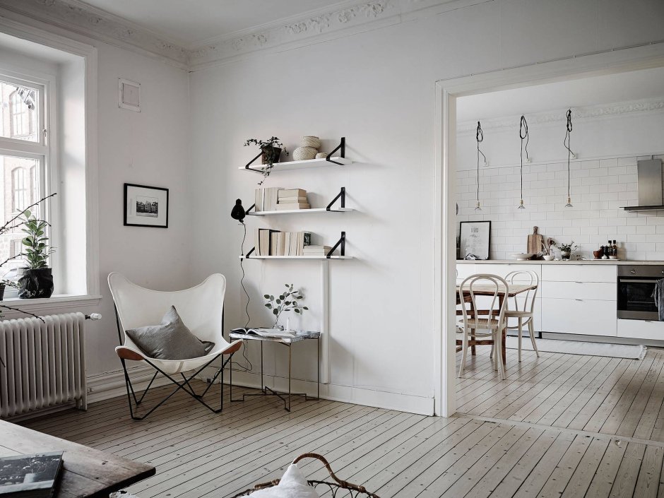 Скандинавский стиль в интерьере декор