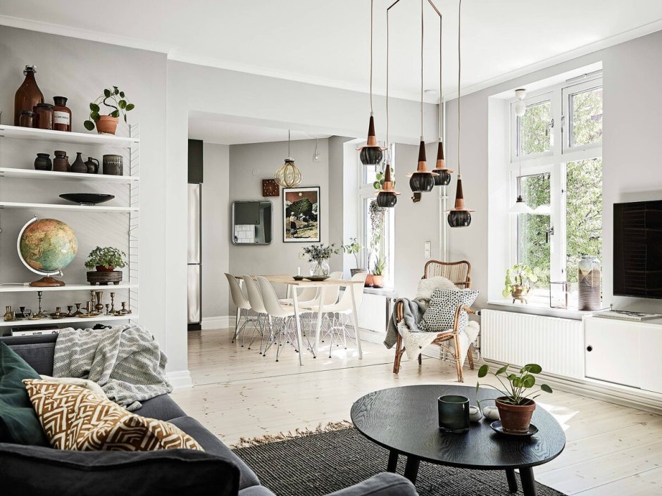 Стильный Скандинавский интерьер