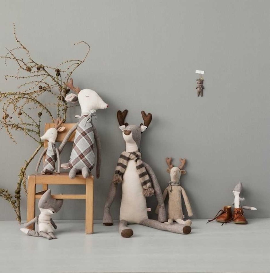 Гостиная бохо Сканди