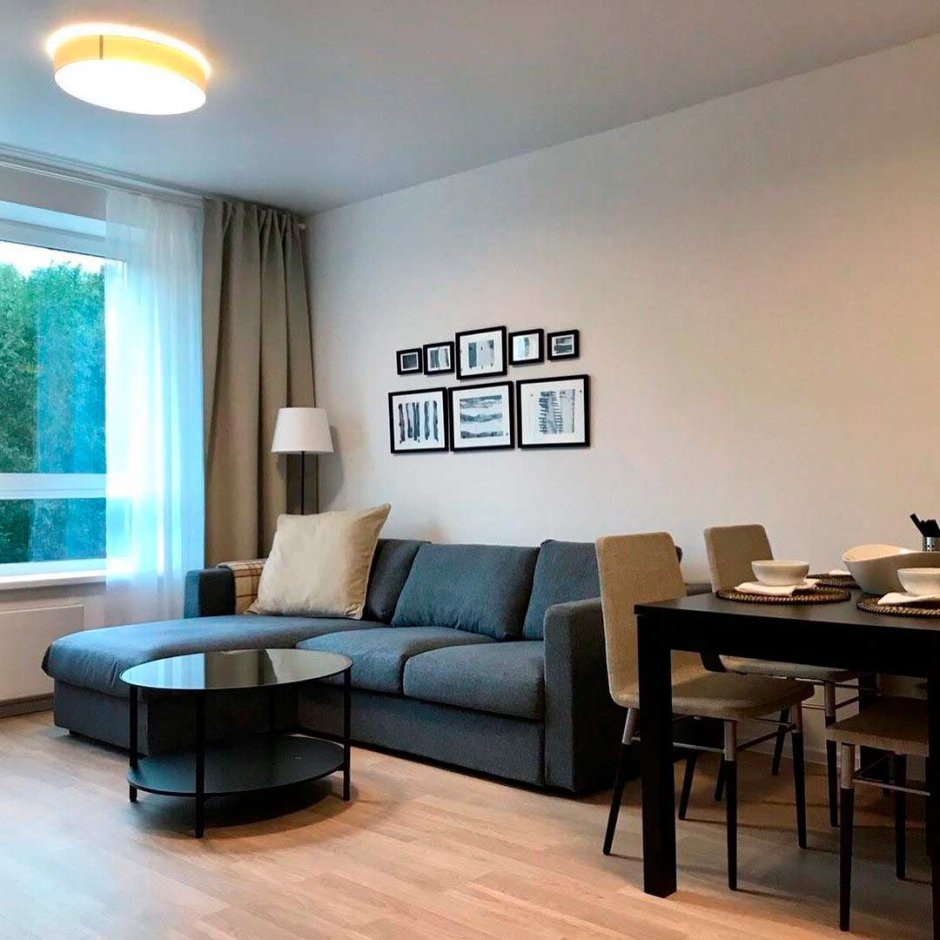 Пик евродвушка кухня гостиная