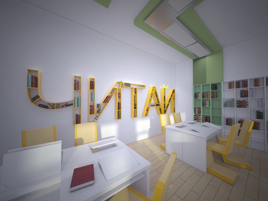 Интерьер школы