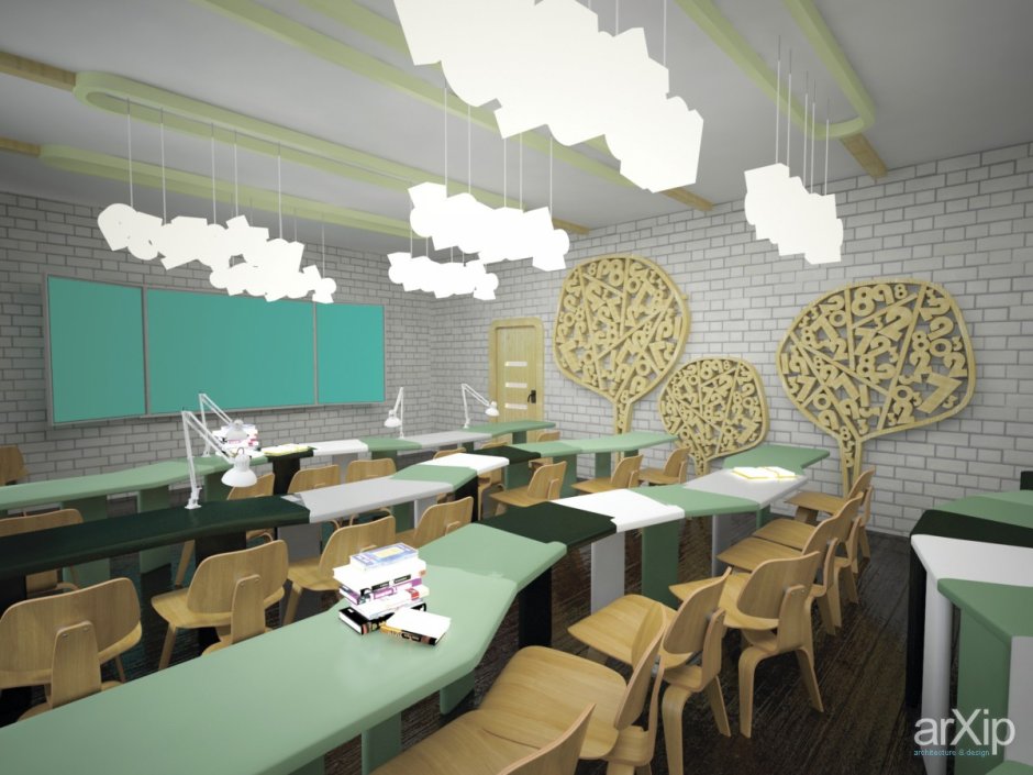 Интерьер школьного класса