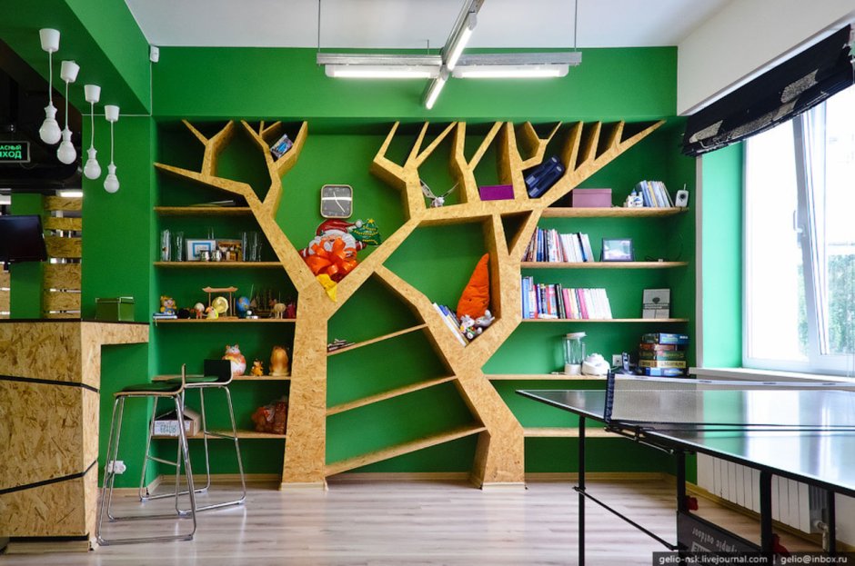 Креативный интерьер школы