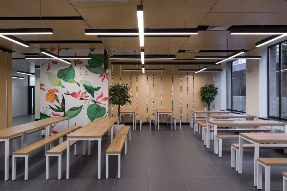 Интерьер школы