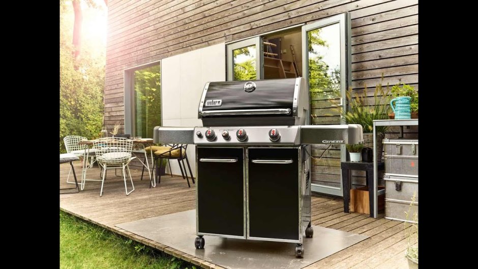 Гриль газовый уличный Weber
