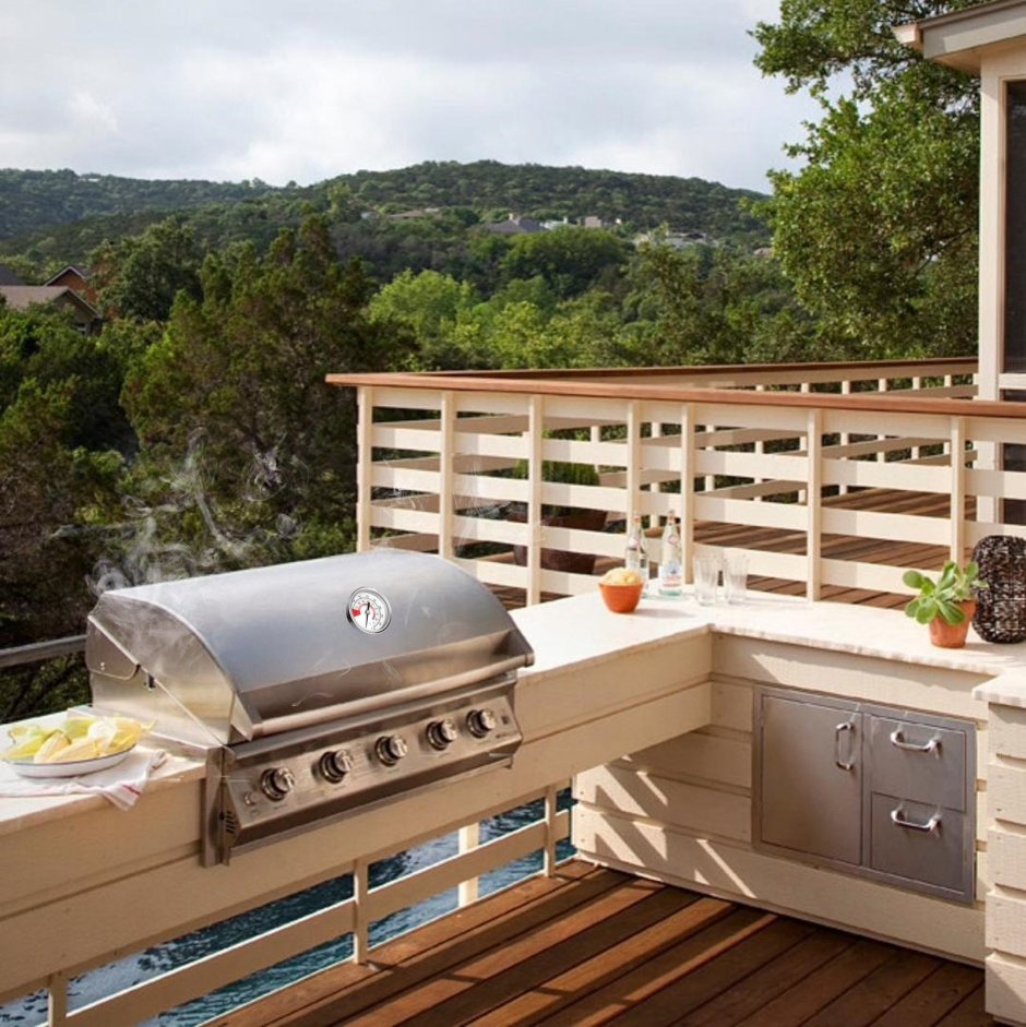 Барбекю на террасе