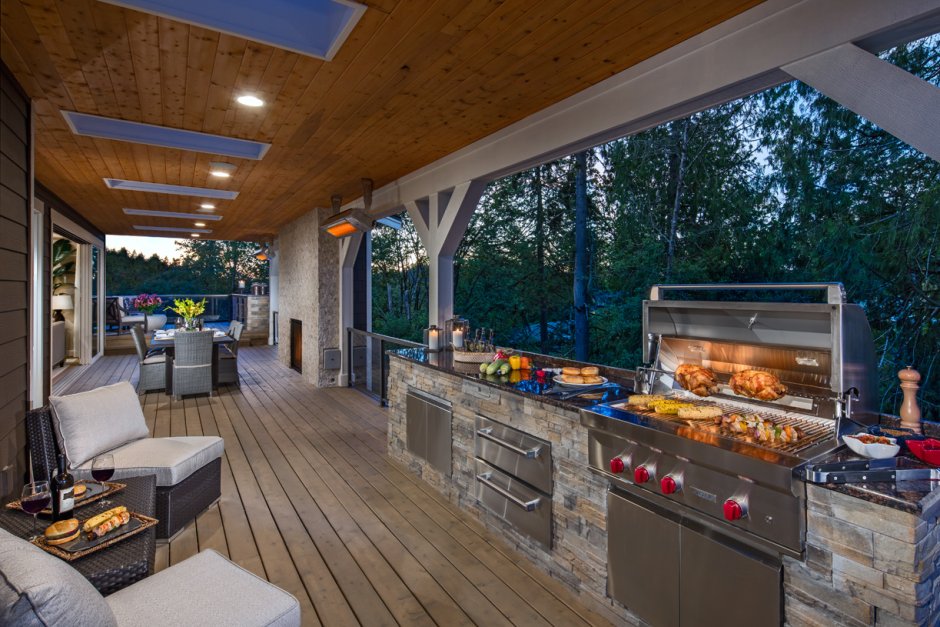 Зона барбекю