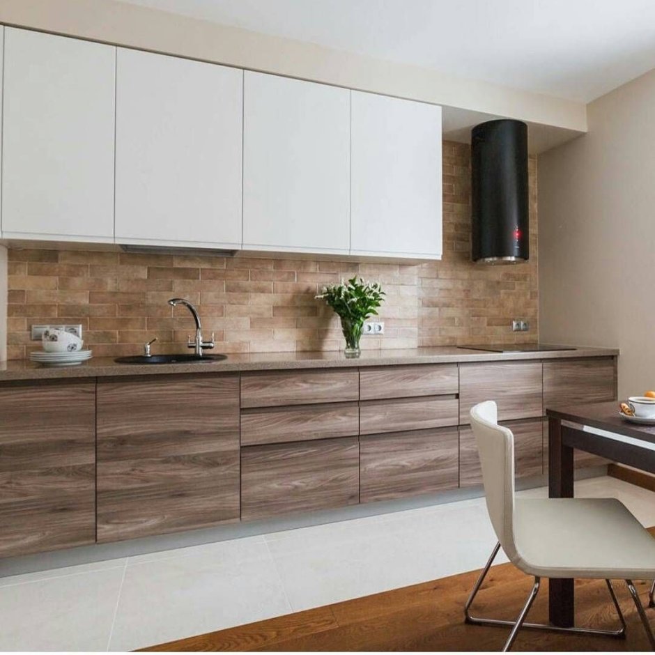 Кухонные фасады под дерево