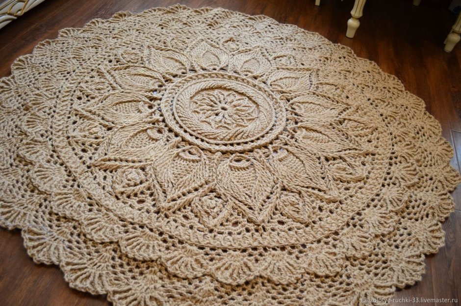 Вязаные ковры Оксаны Лисовой