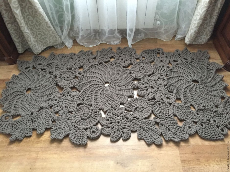 Ковер из полиэфирного шнура Улита