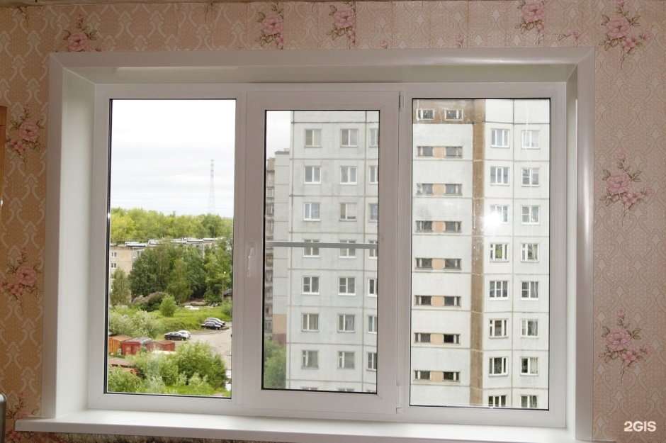 Окно 3 секции