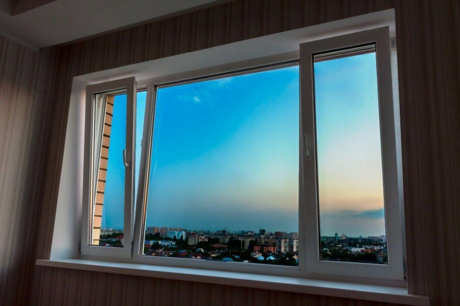 Пластиковые окна зимой