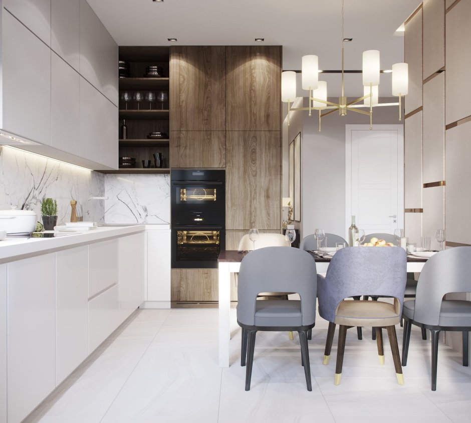 Современные кухни дизайн