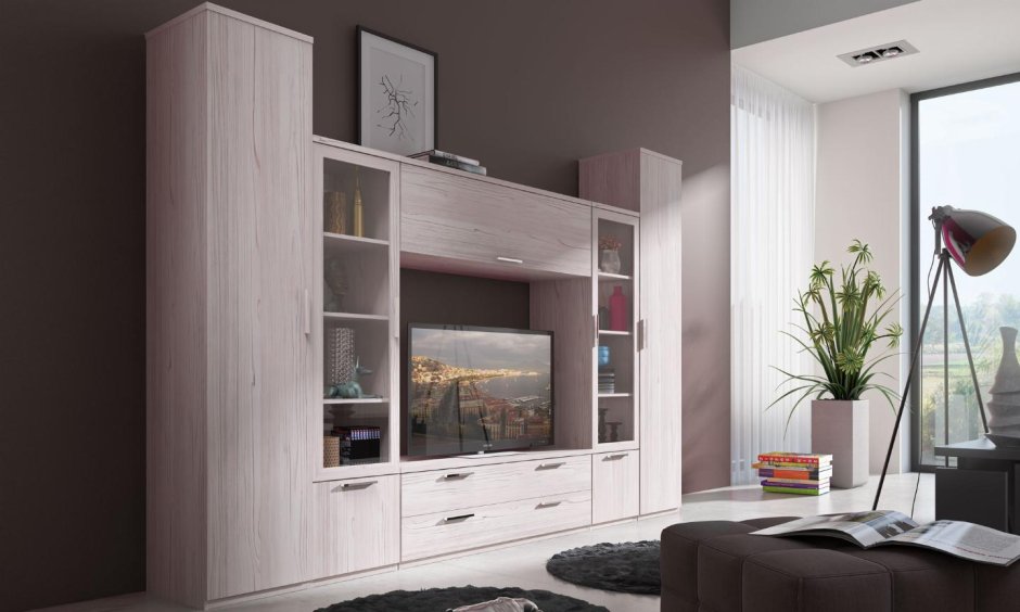 Гостиная Шатура Flash светлый