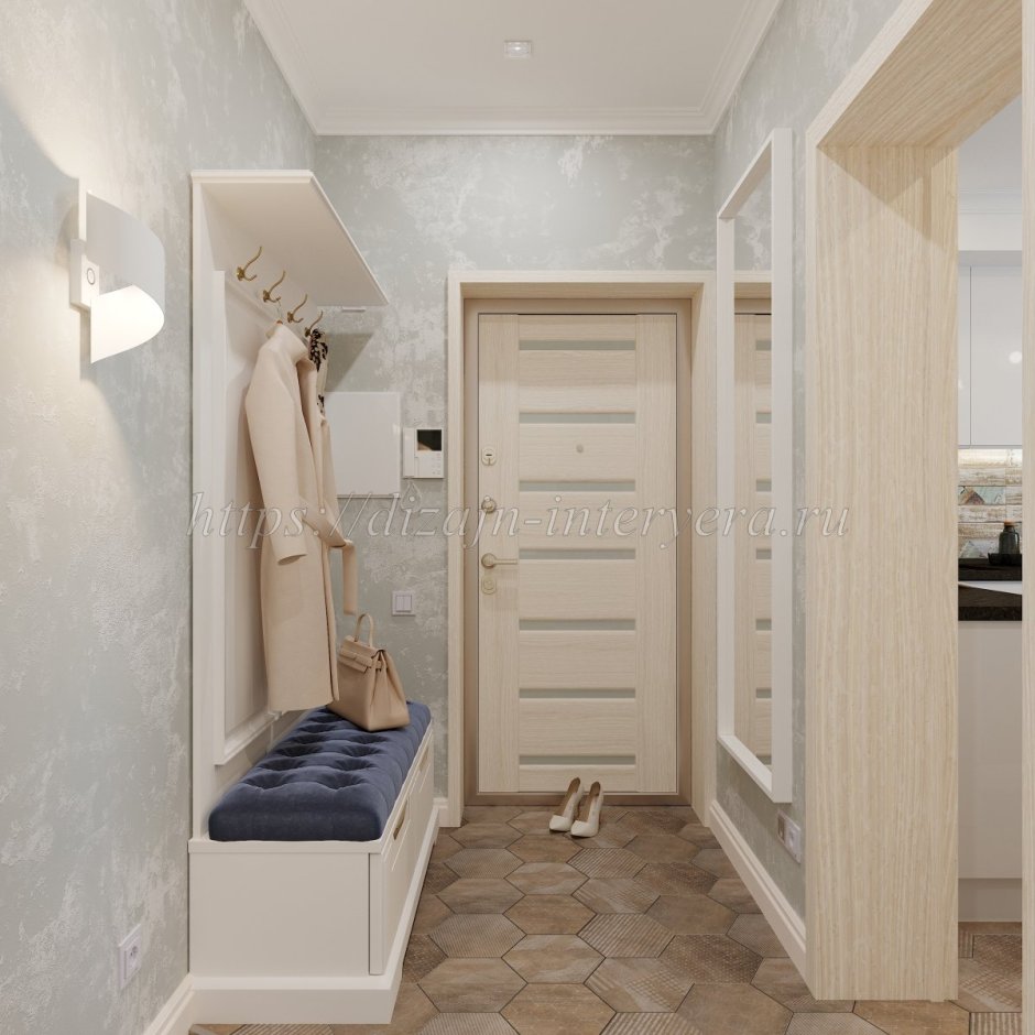 Современная классика в интерьере прихожей