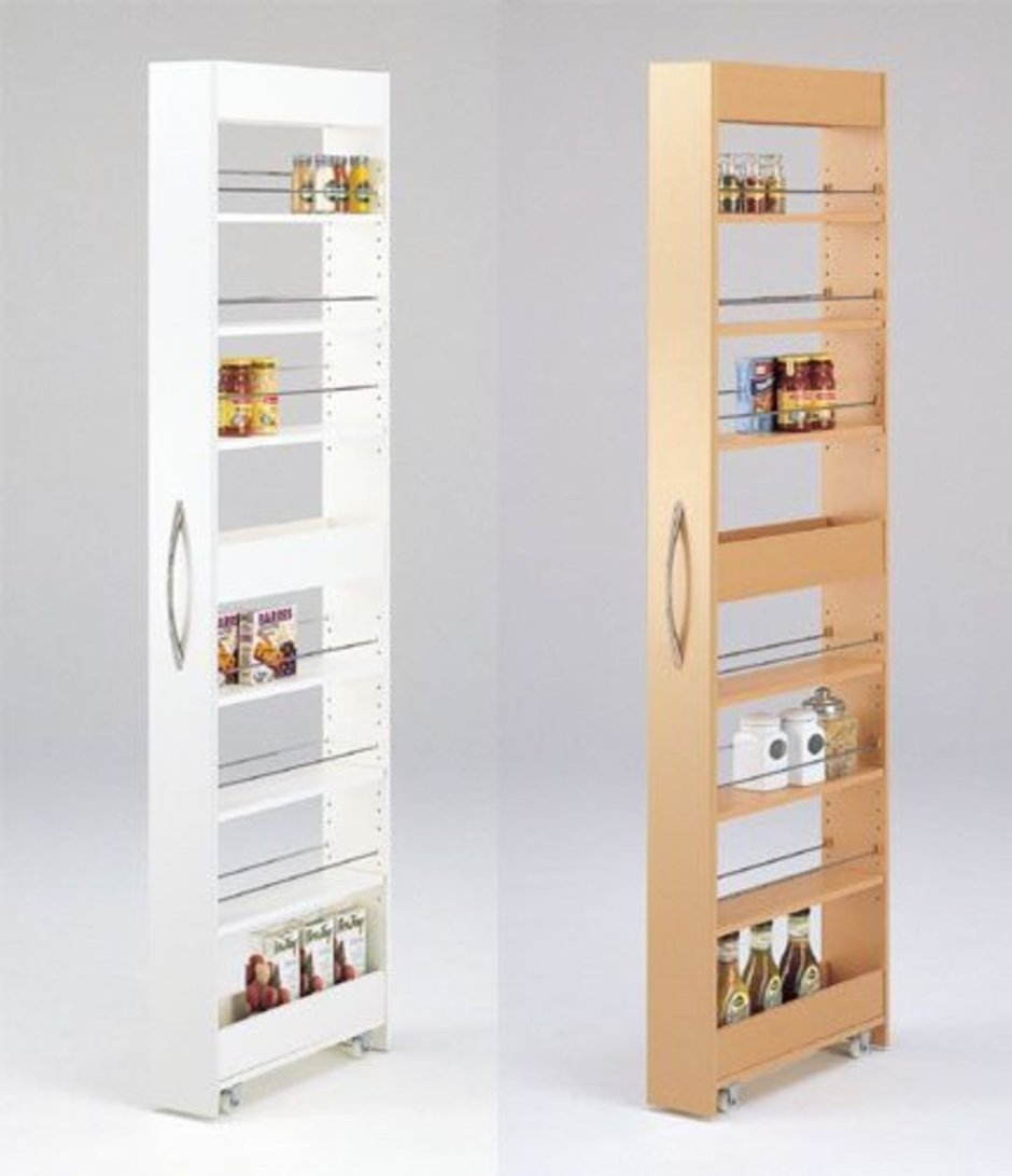 Шкафчик узкий на колесиках