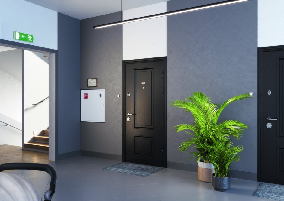 Лестничная площадка дверь в квартиру