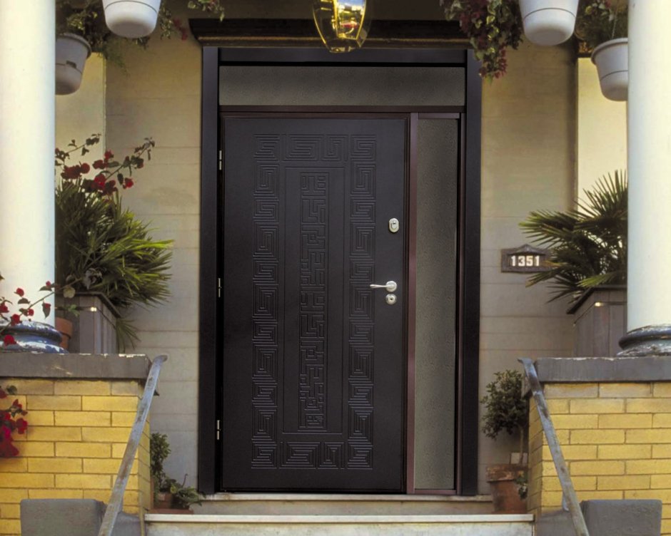 Металлические подъездные двери 116х 2750