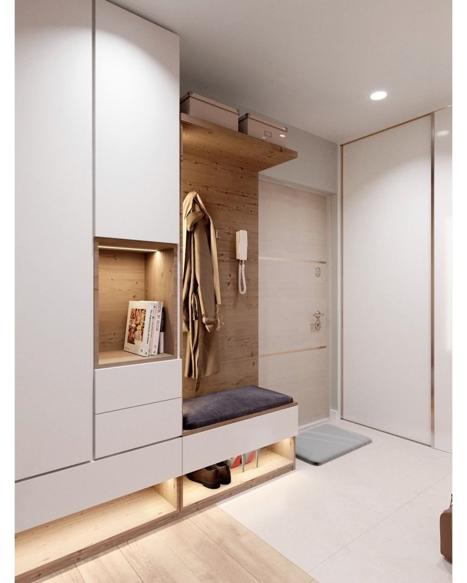 Подвесной шкаф в прихожую