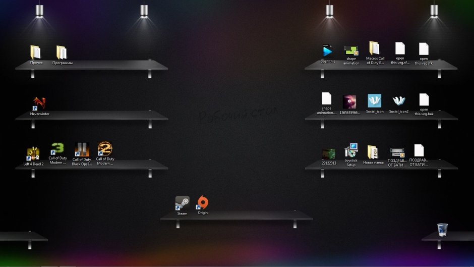 Полки для ярлыков