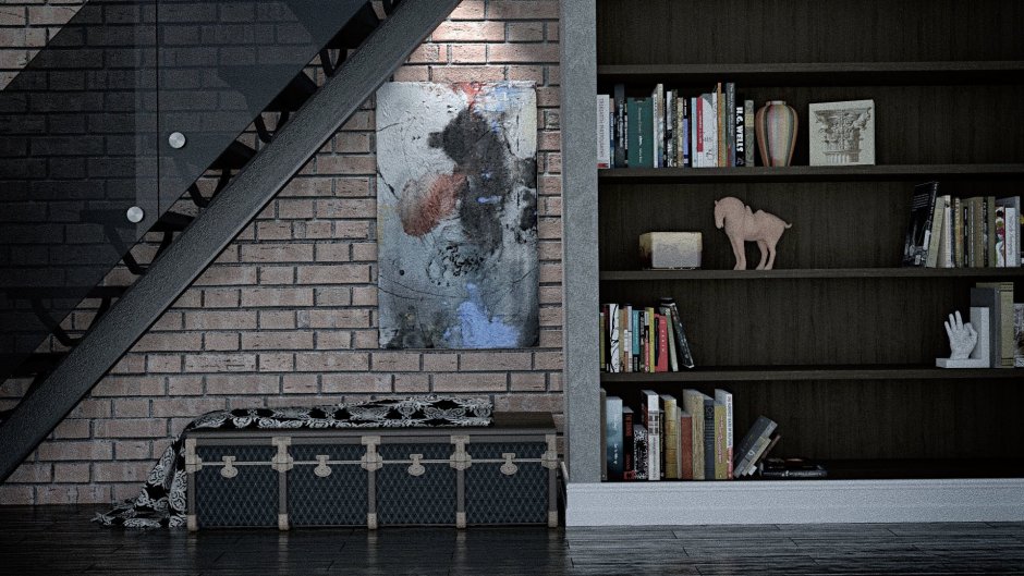 Черная заставка