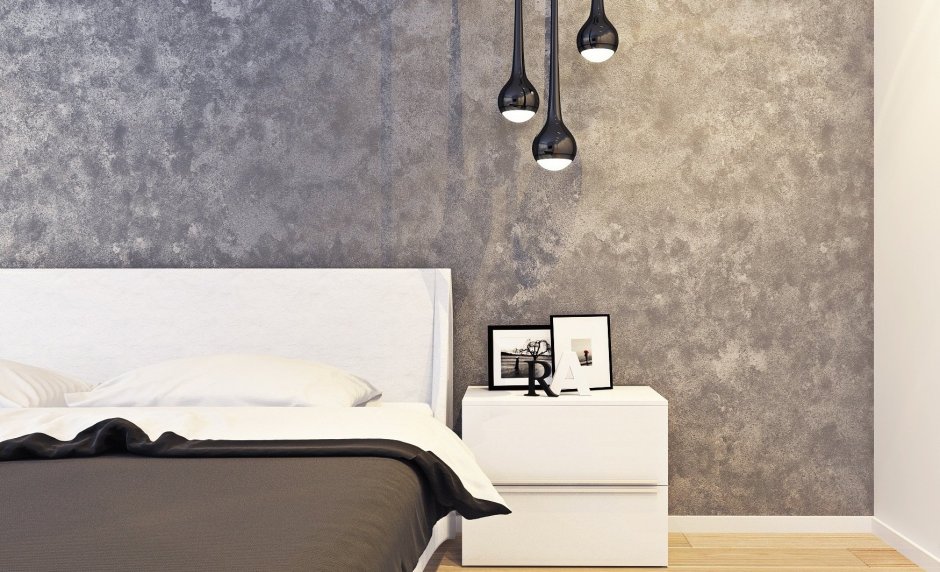 Серая штукатурка