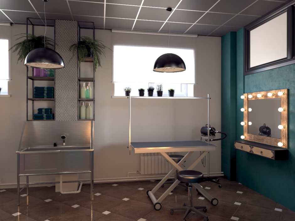 Офис груминг салон