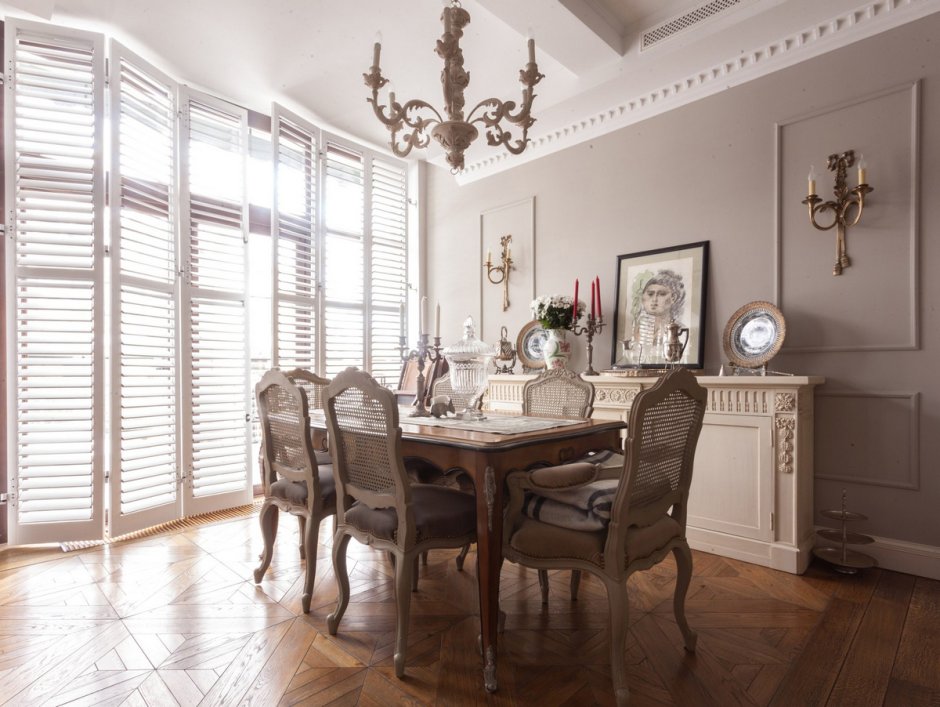 Столовая фазан интерьер