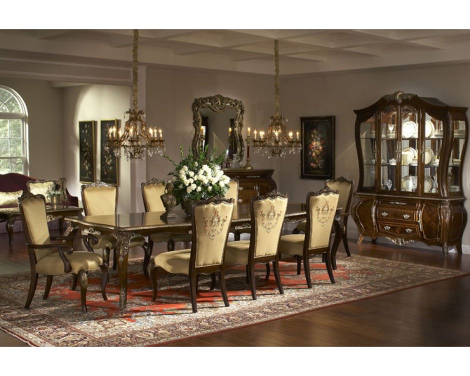 Столовая в викторианском стиле