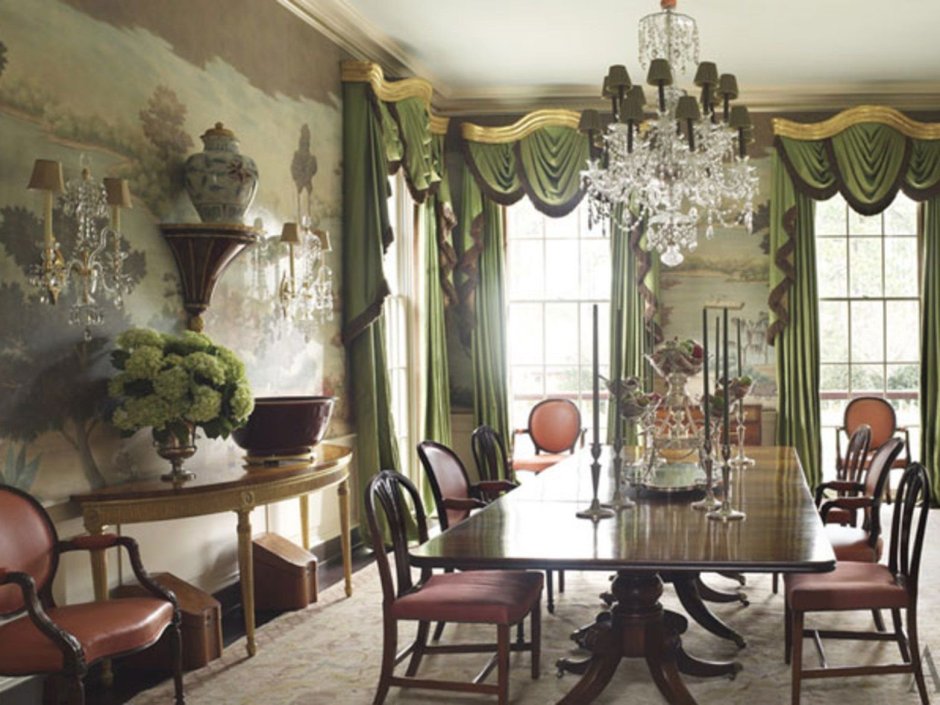 Декор в классическом интерьере